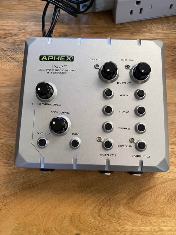 Aphex In2 Class A USB Audio Interface / Channel Strip w/Analog Optical Compression
