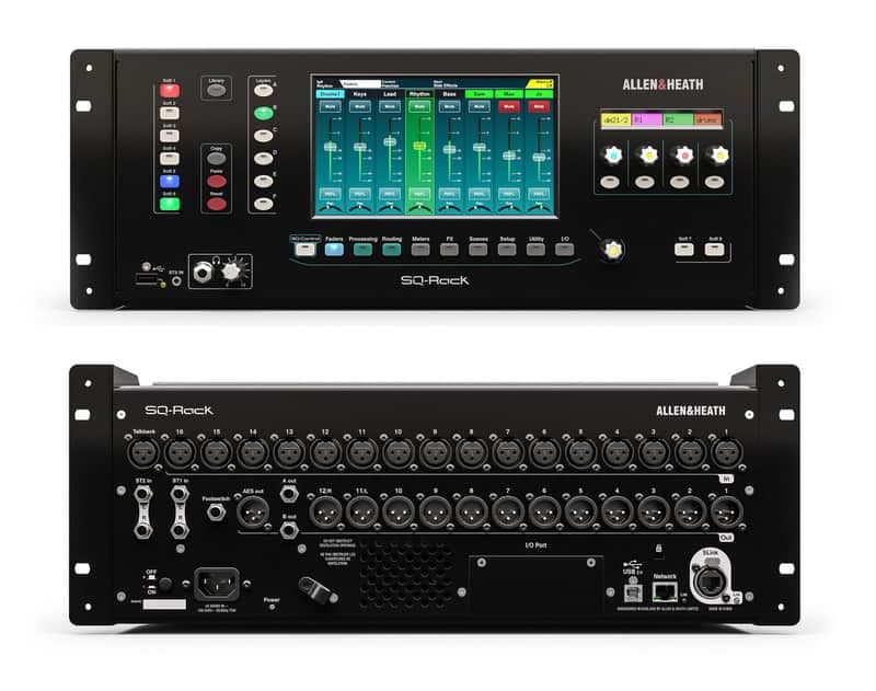 Allen & Heath SQ-Rack 48 Channel / 36 Bus Rackmount Digital Mixer
