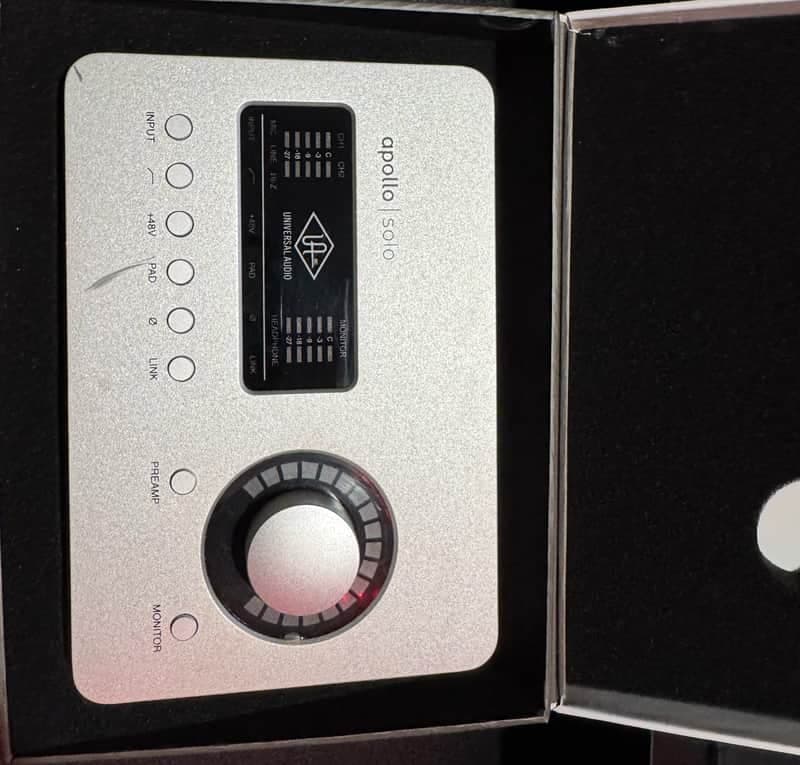 Universal Audio Apollo Solo Heritage Edition Thunderbolt 3 Audio Interface 2020 - Present - Silver