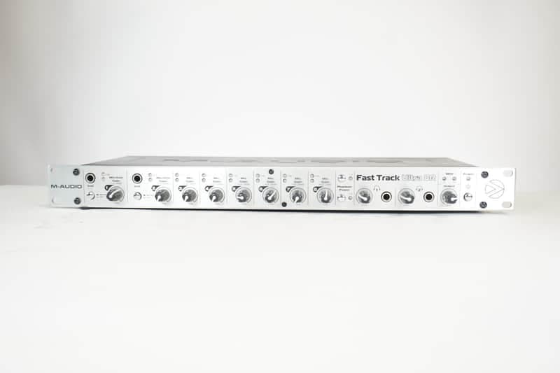 M-Audio Fast Track Ultra 8R USB Audio Interface Rackmount Tested Working