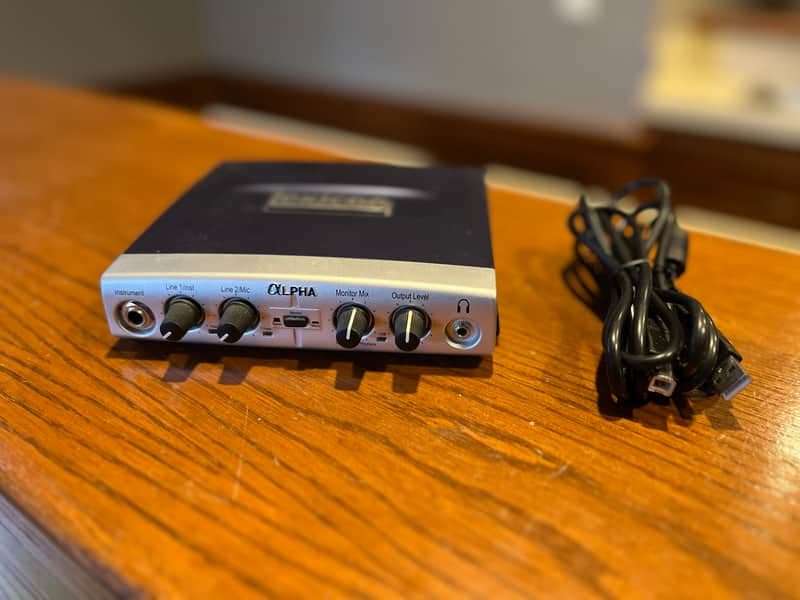 Lexicon Alpha USB Audio Interface 2010s - Blue