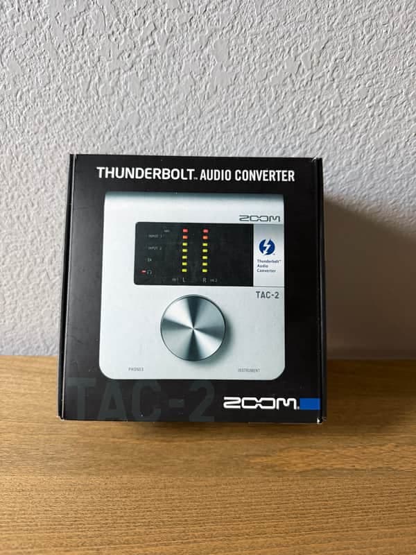 Zoom TAC-2 Thunderbolt Audio Interface 2010s - Silver