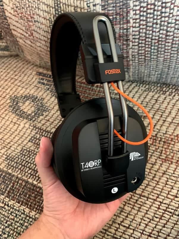 Fostex T40RP MK3 Professional Closed-Back Studio Headphones - Black