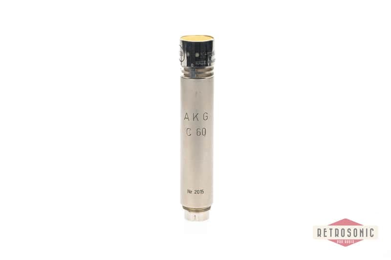 AKG C60 Tube Microphone with C28 Capsule. Original case. No PSU