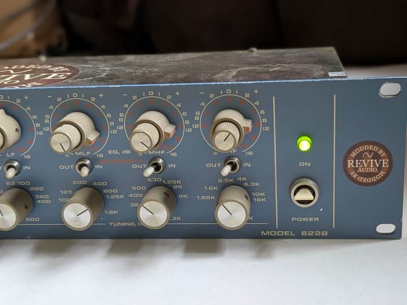 REVIVE MODDED Orban 622B Dual-Channel 4-Band Parametric Equalizer 1990s - Blue