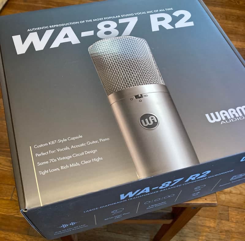 Warm Audio WA-87 R2 Large Diaphragm Multipattern Condenser Microphone 2020 - Present - Nickel