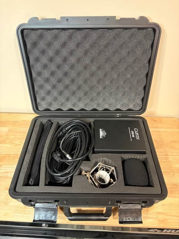 Carvin CTM100 Multi-Pattern Tube Condenser Studio Microphone