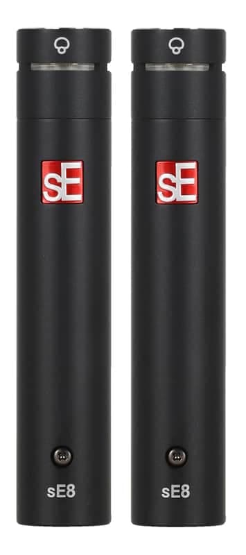 SE Electronics sE8SC(P) Pair of sE8 Supercardioid Microphones w/Mounts+Case
