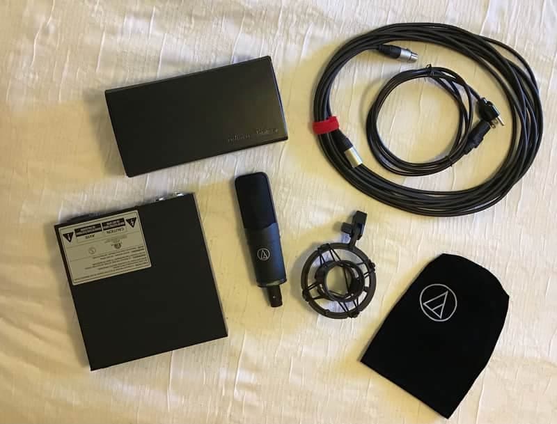 Audio-Technica AT4060 Large Diaphragm Cardioid Tube Condenser Microphone 2010s Black
