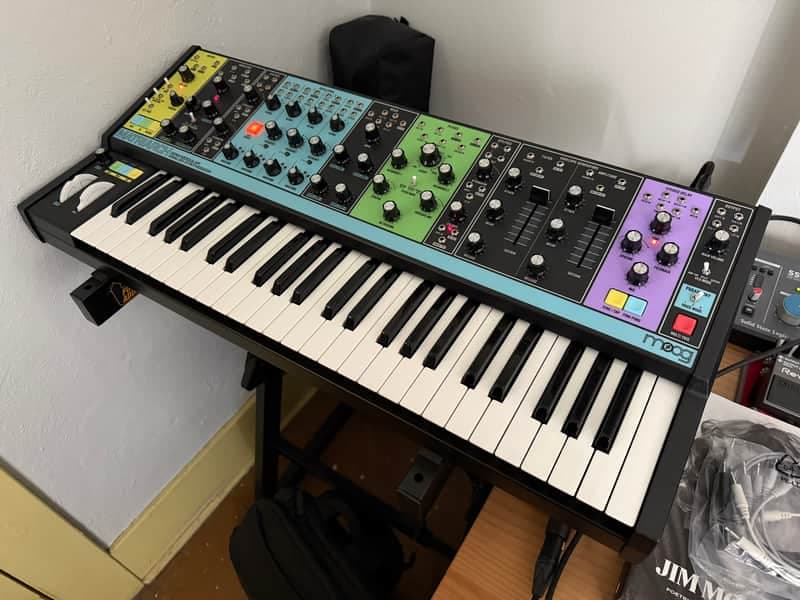 Moog Matriarch 49-Key Semi-Modular Analog Synthesizer 2019 - Present - Black / Multi-Colored Panel