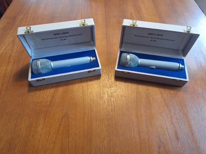 !RARE! Vintage Beyer Beyerdynamic M69 Pair from 1964 *same day, close serial numbers* maybe Prototype?