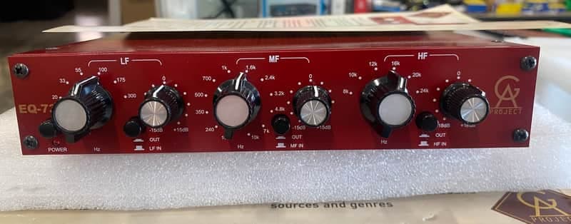 Golden Age Project EQ-73 Equalizer 2010s - Red