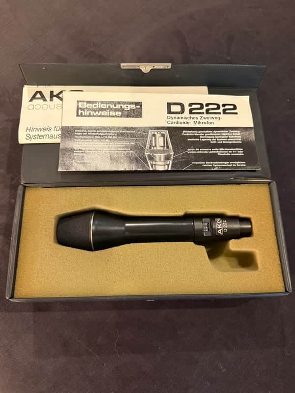 AKG D22 mic microphone
