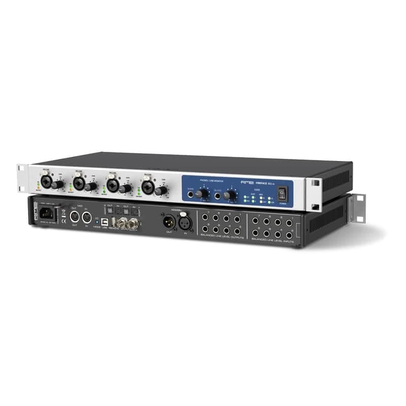 RME Fireface 802 FS 60 Channel 192khz High-End USB Audio Interface