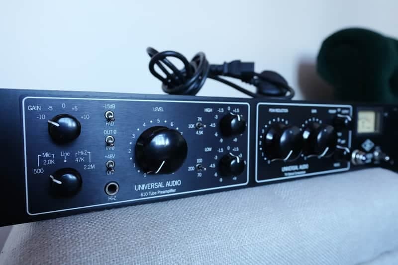 Universal Audio LA-610 MkII Tube Channel Strip 2008 - Present - Black