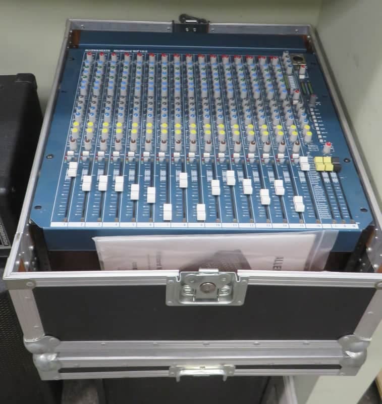 Allen & Heath MixWizard WZ3 16:2 16-Input Stereo Mixer with Custom Case