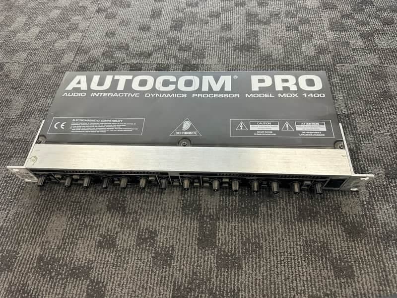 Behringer Autocom Pro Dynamic Processor MDX 1400