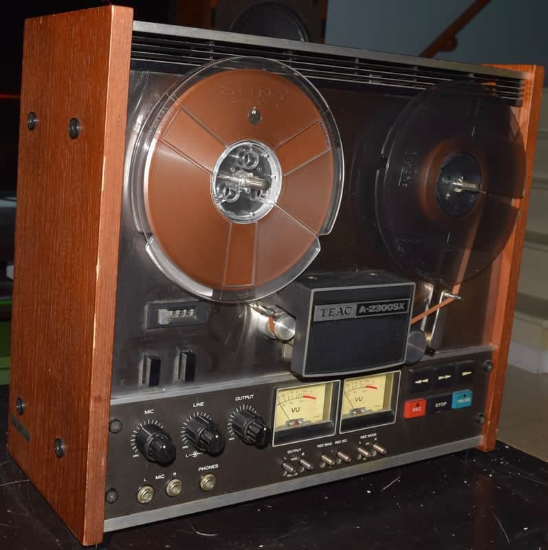 TEAC A-2300SX 1/4" 2-Track Reel to Reel Tape Recorder 1970s - Silver