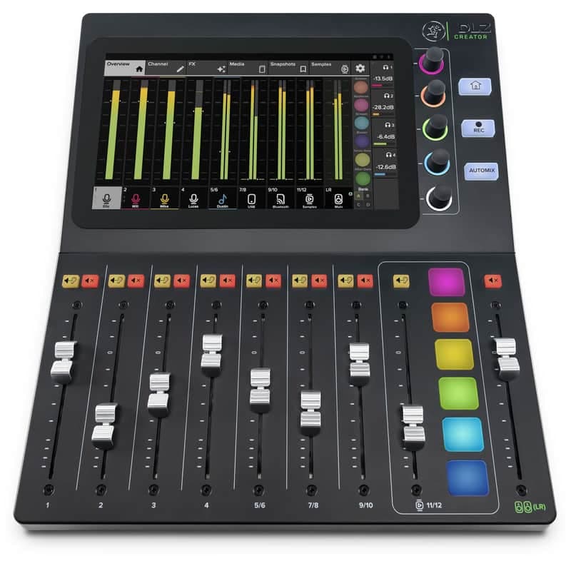 Mackie DLZ Creator 12-channel Digital Mixer for Podcasting and Streaming ( )