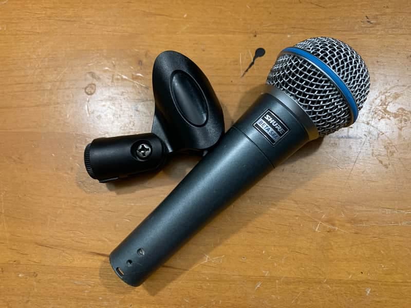 Shure BETA 58A Handheld Supercardioid Dynamic Microphone 1996 - Present - Black