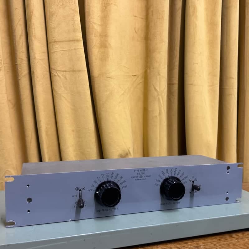 Cinema Aerovox Type 6517-E Rack mount Filter Mid-Century