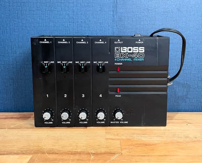 Boss BX-40 4-Channel Mixer - Black