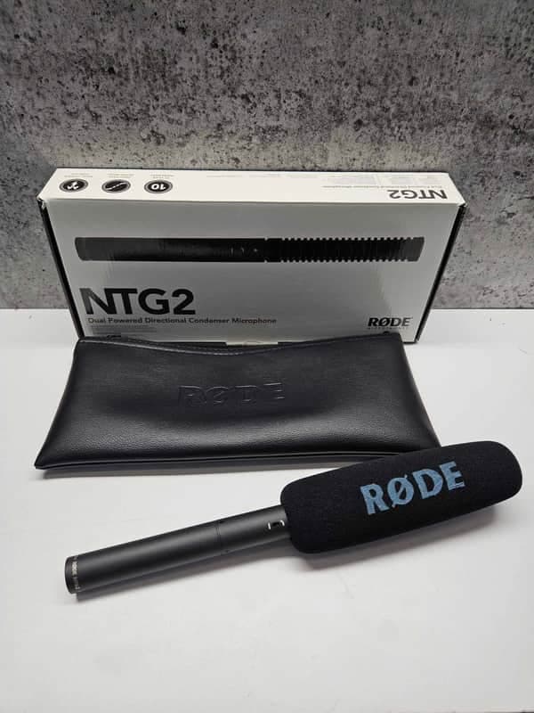 RODE NTG2 Shotgun Microphone 2007 - Present - Black