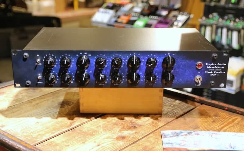 Tegeler Audio Manufaktur EQP-1 2-Channel Program Equalizer 2008 - 2021 - Blue