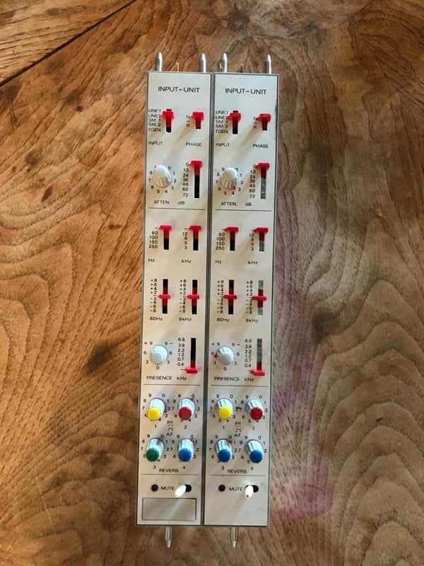 Studer 089/189/289 EQ Mic Preamplifier Channel Pair *RARE*