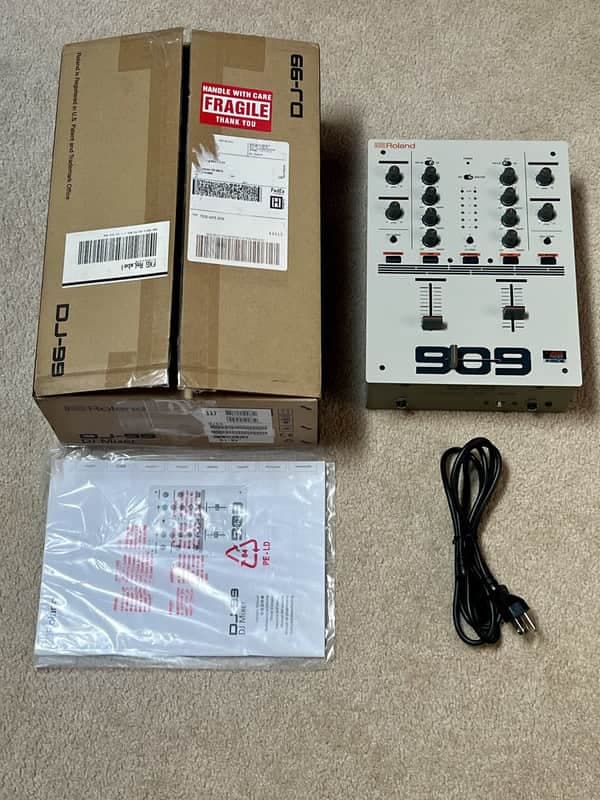Roland DJ-99 2 Channel DJ Mixer (Nr Mint) Complete In OG Box