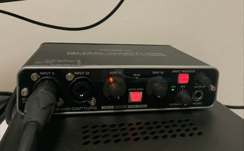 Roland UA-55 Quad-Capture USB 2.0 Audio Interface 2010s - Black
