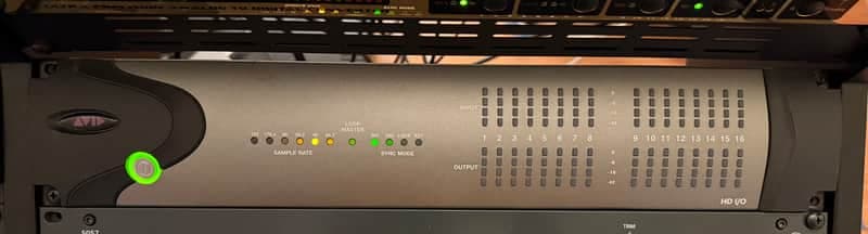 Avid HD I/O 8x8x8 Pro Tools HD / HDX Audio Interface 2010s - Silver