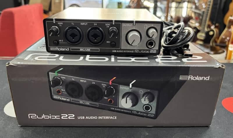 Roland Rubix22 Audio interface 2-in / 2-out - PC Mac and iPad