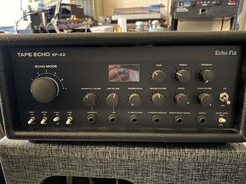 Echo Fix EF-X2 Tape Echo with Reverb 2019 - Present - Black Panel