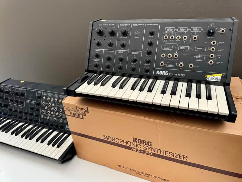 Korg MS-20 Mini Semi-Modular Analog Synthesizer 2013 - Present - Black