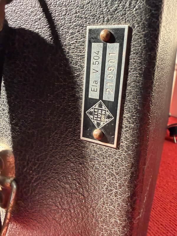 Telefunken ELA V 504 TUBE CONSOLLE