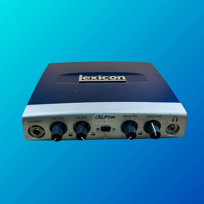Lexicon Alpha USB Audio Interface