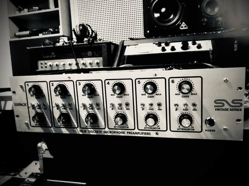 S/S Vintage Series 6PACK (John Hardy, Avedis, Sage audio) 6* mics preamps