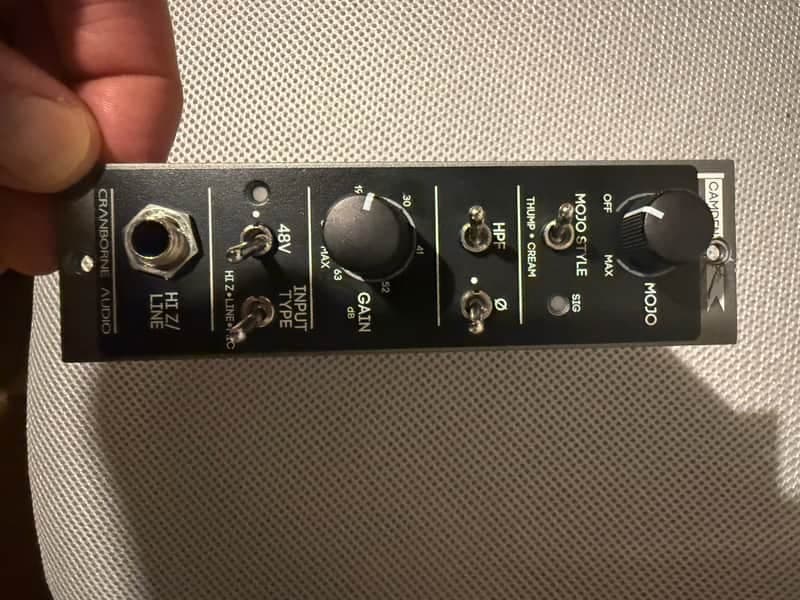 Cranborne Audio Camden 500 Series Microphone Preamp 2020 - Present - Black