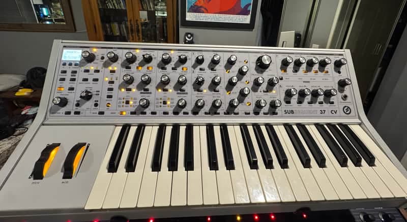 Moog Subsequent 37 CV Paraphonic Analog Synth 2010s - Gray