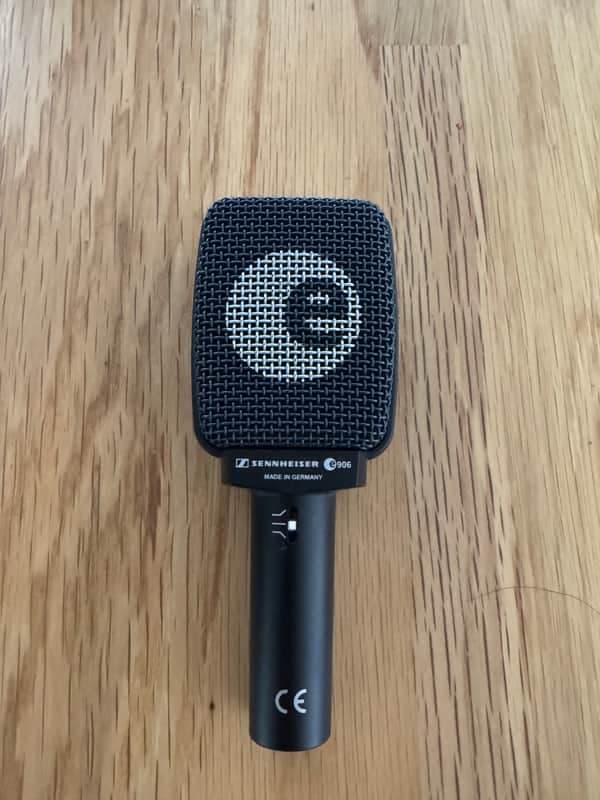 Sennheiser e906 Supercardioid Dynamic Instrument Microphone 2004 - Present - Black