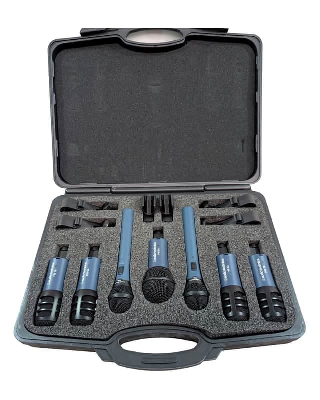 Audio-Technica MB/Dk7 - Dynamic Microphone - Blue/Black - Like New w/ Hard Case