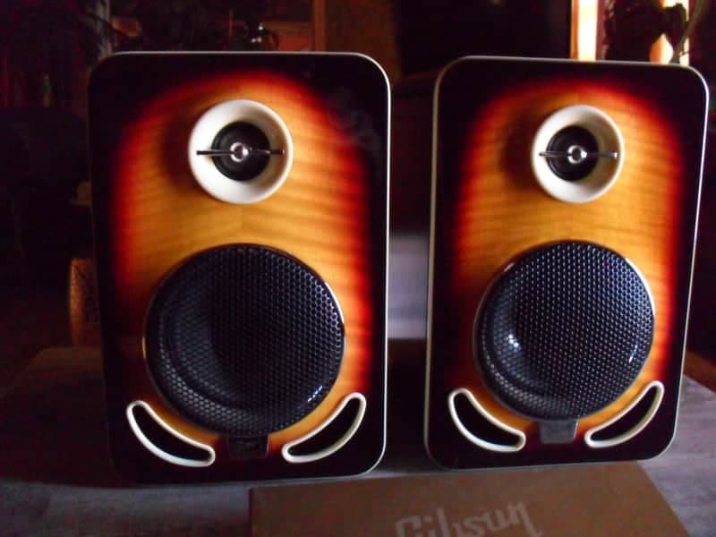Gibson Les Paul LP4TB Studio Monitor Set 2015 GIBSON LIMITE EDITION 2015 - TOBACCO BURST