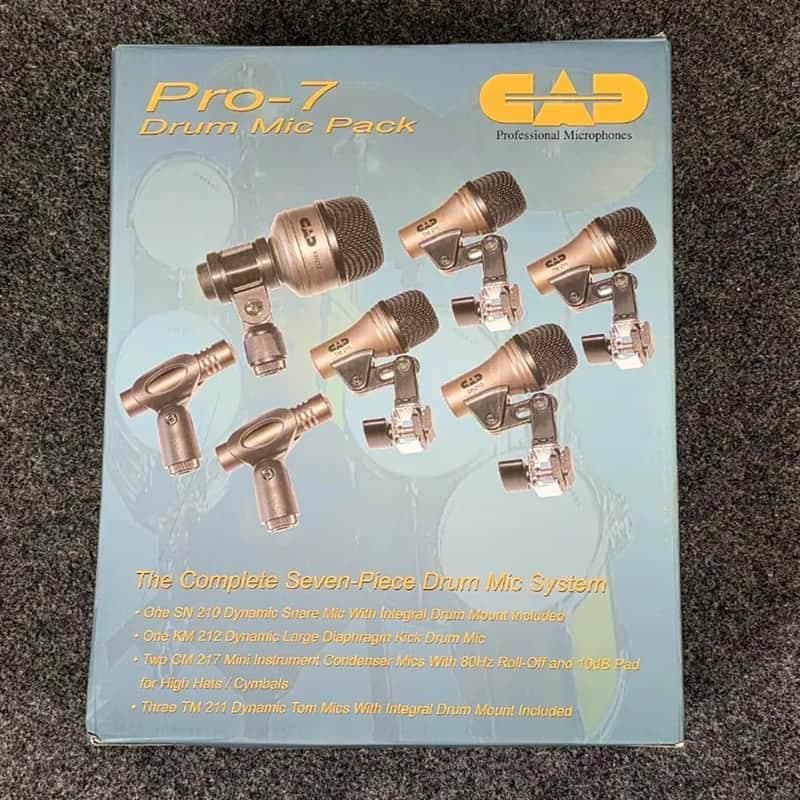 Used CAD Pro-7 Drum Mic Pack - Good