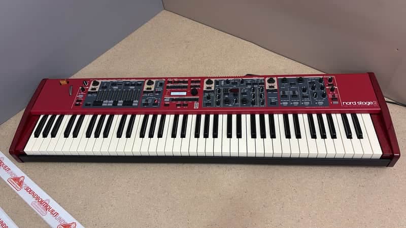 Nord Stage 2 SW73 Compact Semi-Weighted 73-Key with Synthcloud library and Original Bag