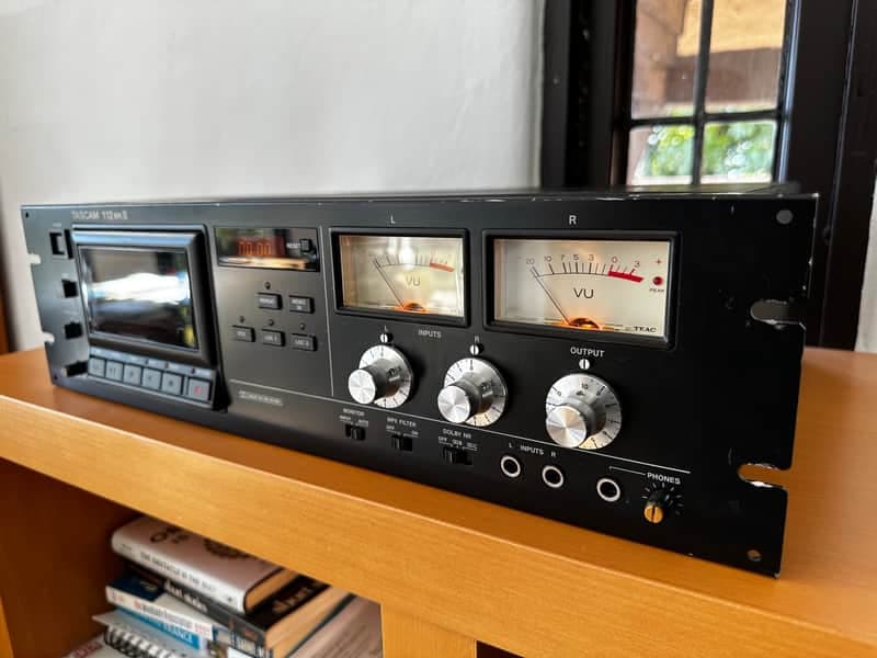 TASCAM 112 MKII Production Cassette Deck vintage 1980s