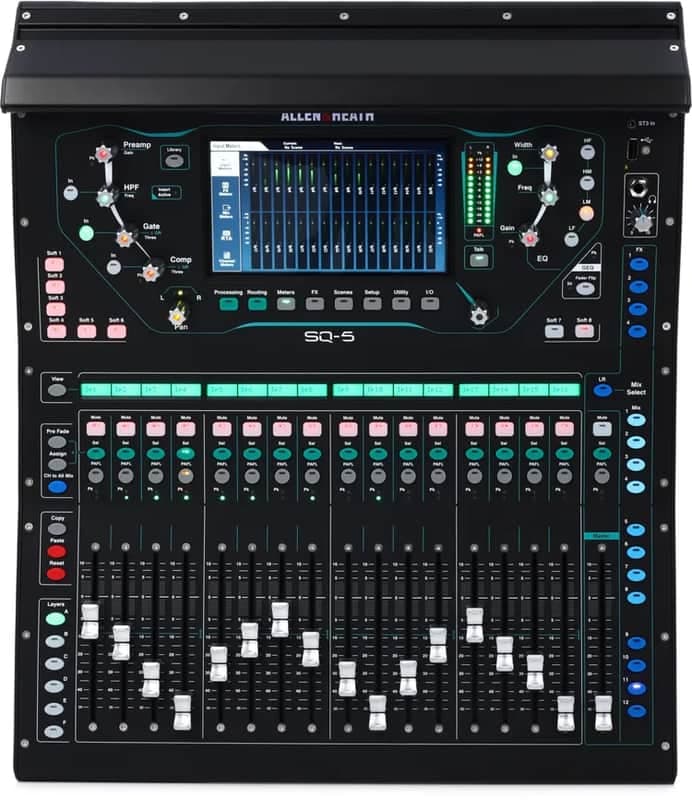 Allen & Heath SQ-5 48-Channel Digital Mixer/USB Interface 2017 - Present - Black