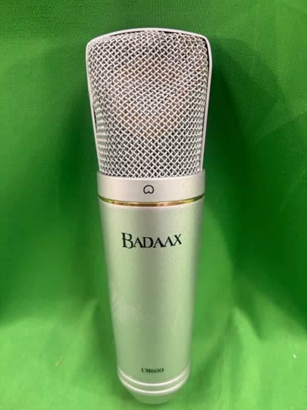 BadAax UM600 Studio Cardioid USB Condenser Microphone *Dent On Top*