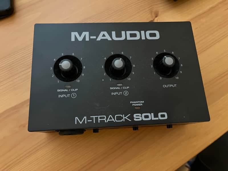 M-Audio M-Track Solo USB Audio Interface