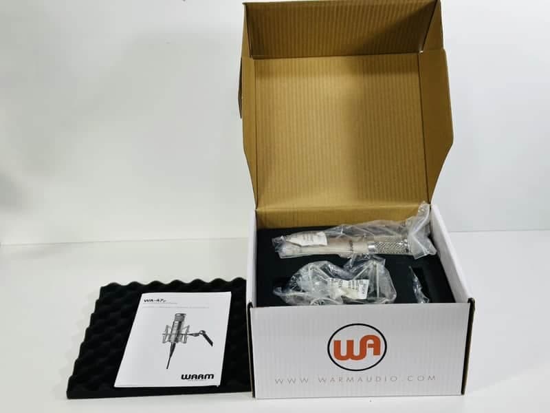 Warm Audio WA-47jr Large Diaphragm Multipattern FET Condenser Microphone 2018 - Present - Nickel